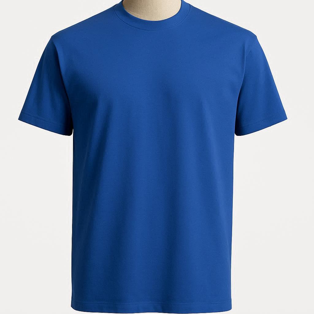 Remera de jersey de algodón peinado